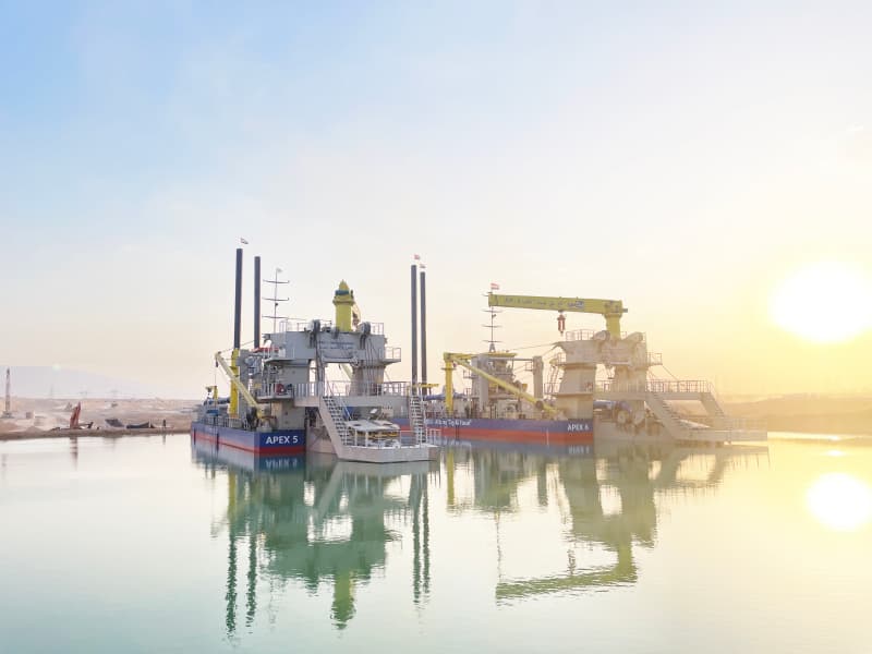 Drague aspirante à grande tête de coupe JLCSD750 8000 m3/h pour le dragage et l'exploitation minière du lac Sea River