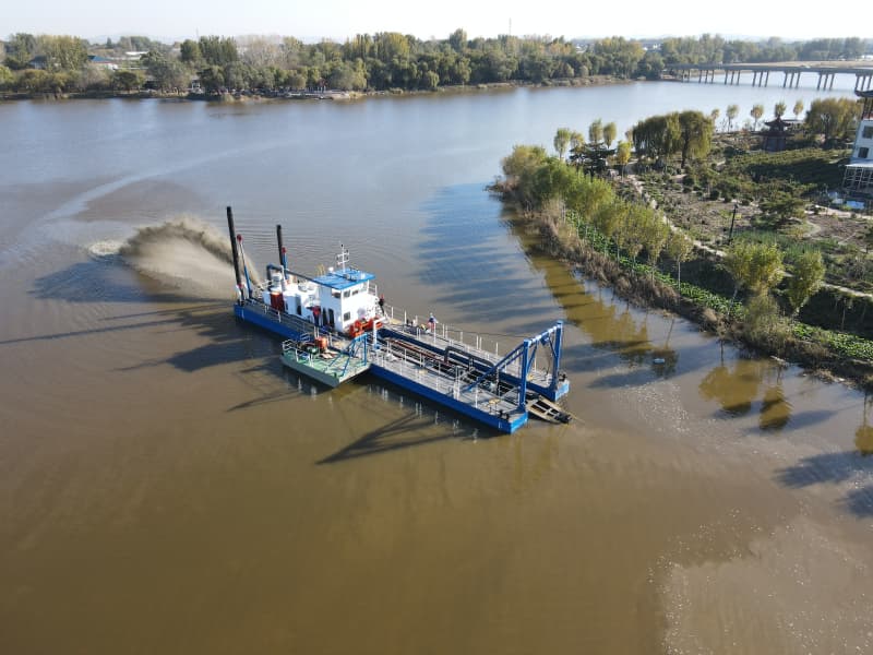 Drague submersible à pompe, drague à sable, drague aspirante pour dragage en profondeur
