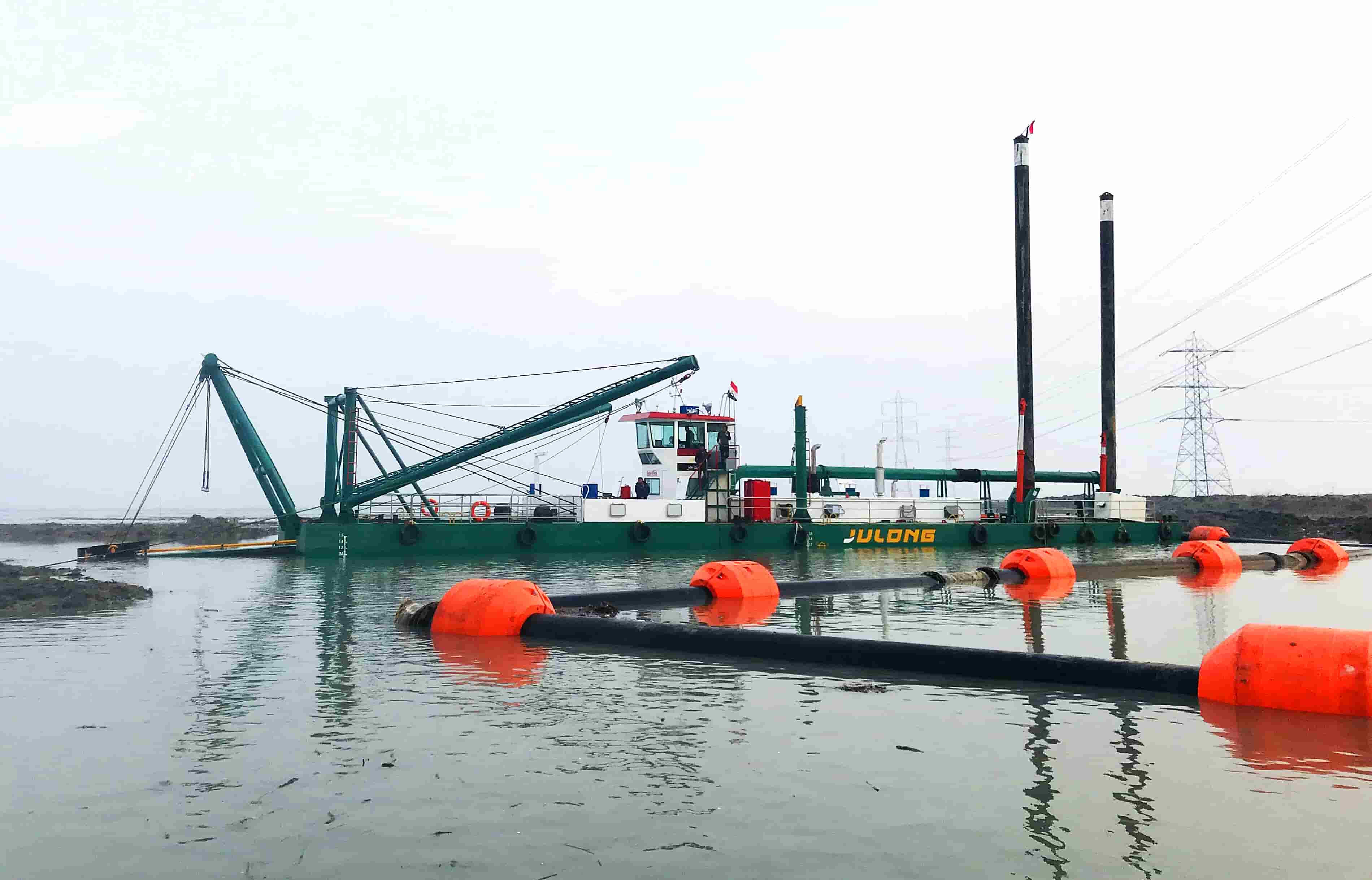 Electric Power Sand Mining Dredger Cutter Suction Dredger for River Lake Sea Port Project Electric Power Sand Mining Dredger Cutter Suction Dredger for River Lake Sea Port Project