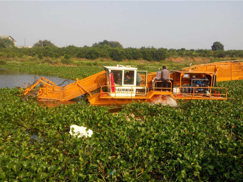 Bateau de nettoyage automatique des eaux/Récolte de plantes aquatiques/Écumeur de déchets
